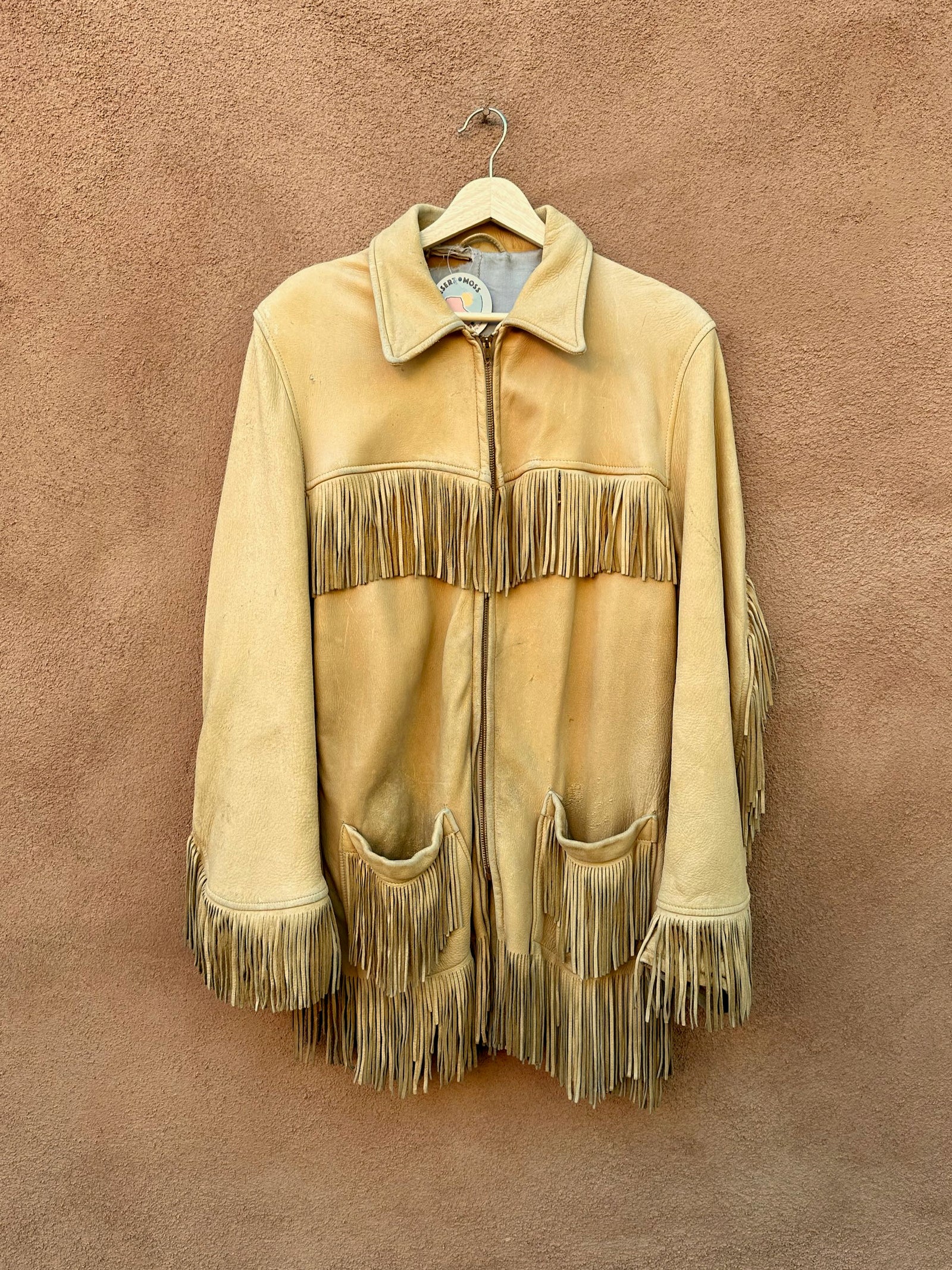 クリストファーロビン様　SACCO テーラードジャケット 48 Vintage Genuine Native Deerskin 1940's Fringe Jacket with Conmar