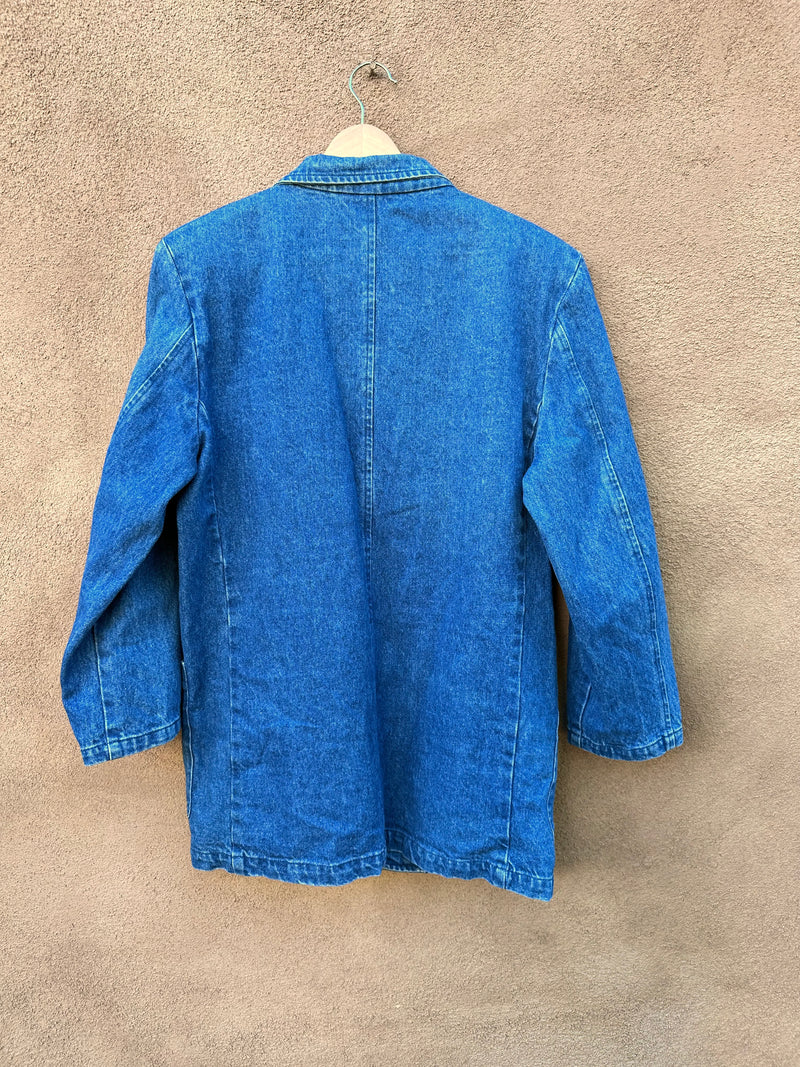 1980's Eddie Bauer Denim Blazer - Made in USA