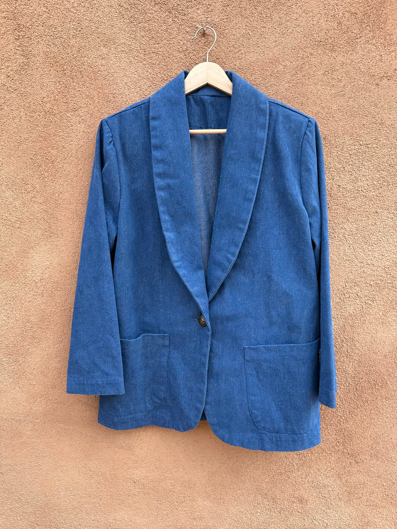 Homemade Denim Blazer