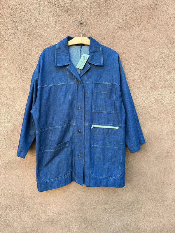 Handmade Chore Coat with Remington 20 Gauge Shell Buttons