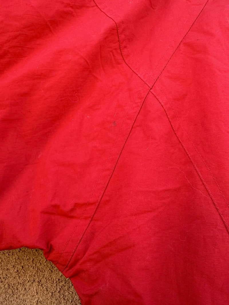 Red Sportcaster Ski Suit, Belted, Medium