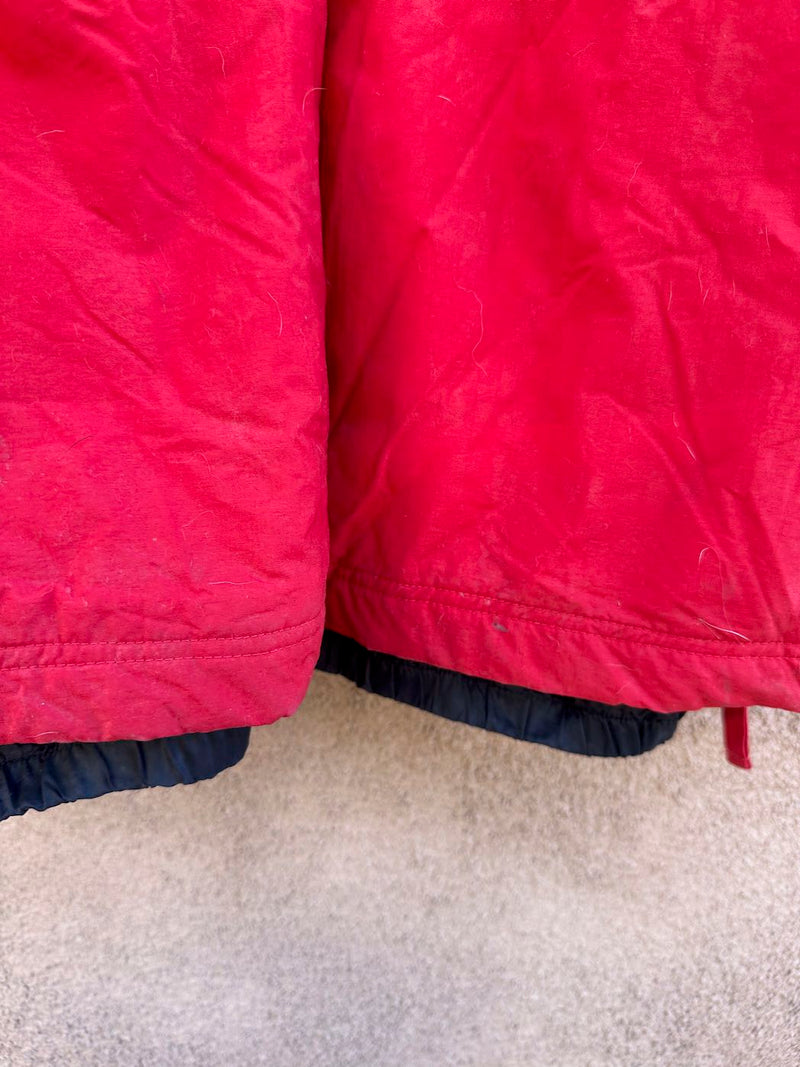 Red Sportcaster Ski Suit, Belted, Medium