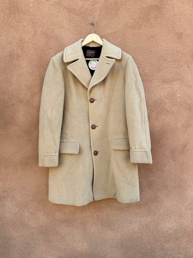 1960's Winter Lined Pendleton Overcoat - as is