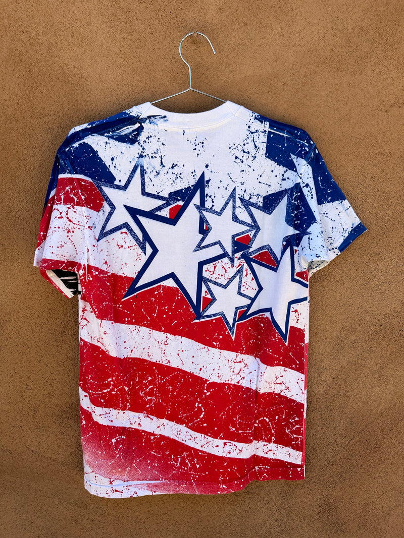 Big - O Tires All Around Print T-shirt