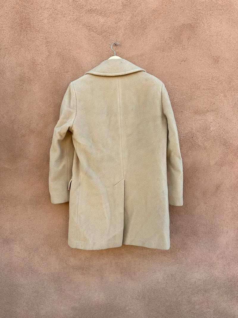 1960's Winter Lined Pendleton Overcoat - as is