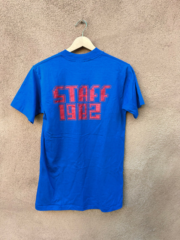 Grateful Dead Zia Santa Fe, NM 1982 Staff T-shirt
