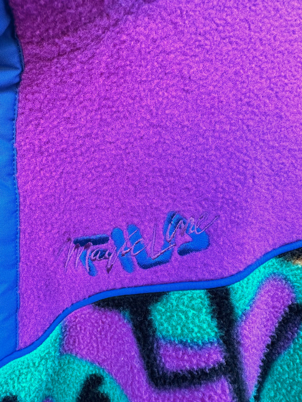Magic Lime FILA Fleece Pullover - Made in Italy