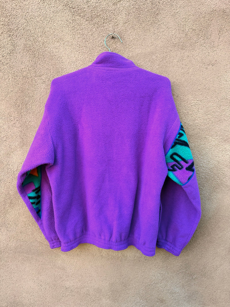 Magic Lime FILA Fleece Pullover - Made in Italy