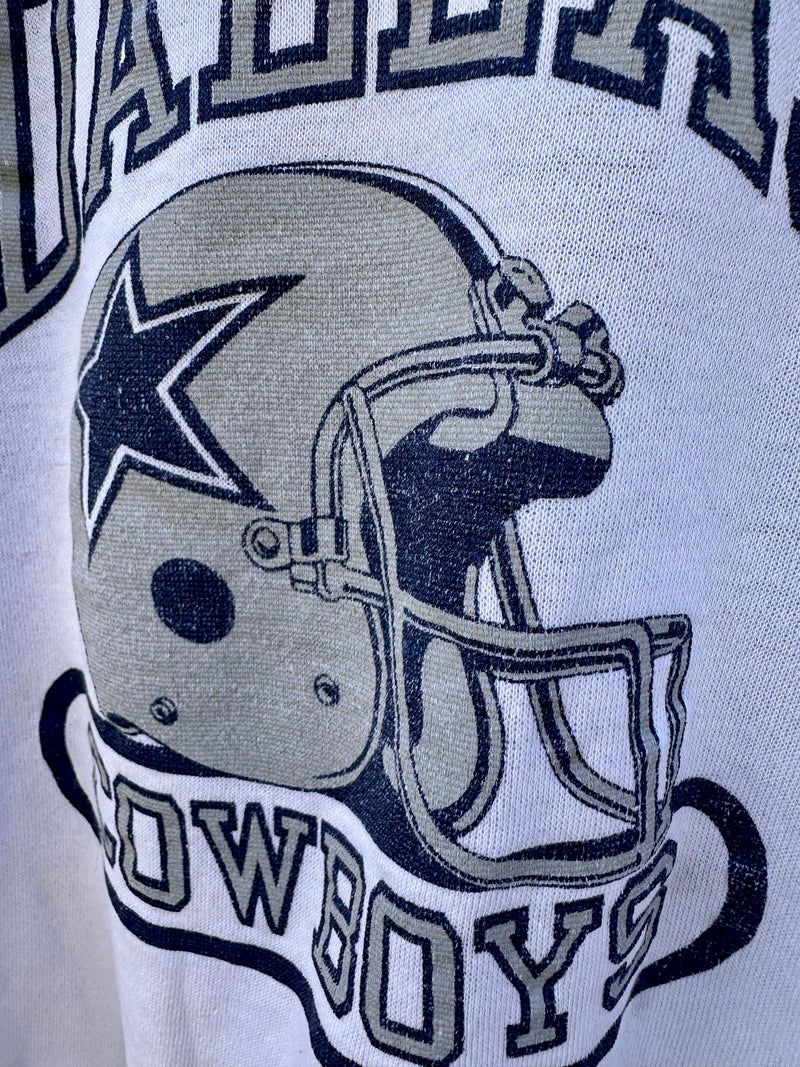 1980's Dallas Cowboys Raglan Sweatshirt, fits small