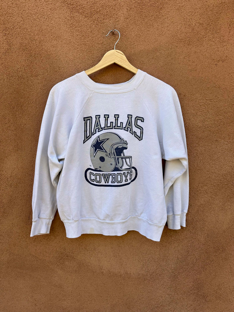 1980's Dallas Cowboys Raglan Sweatshirt, fits small