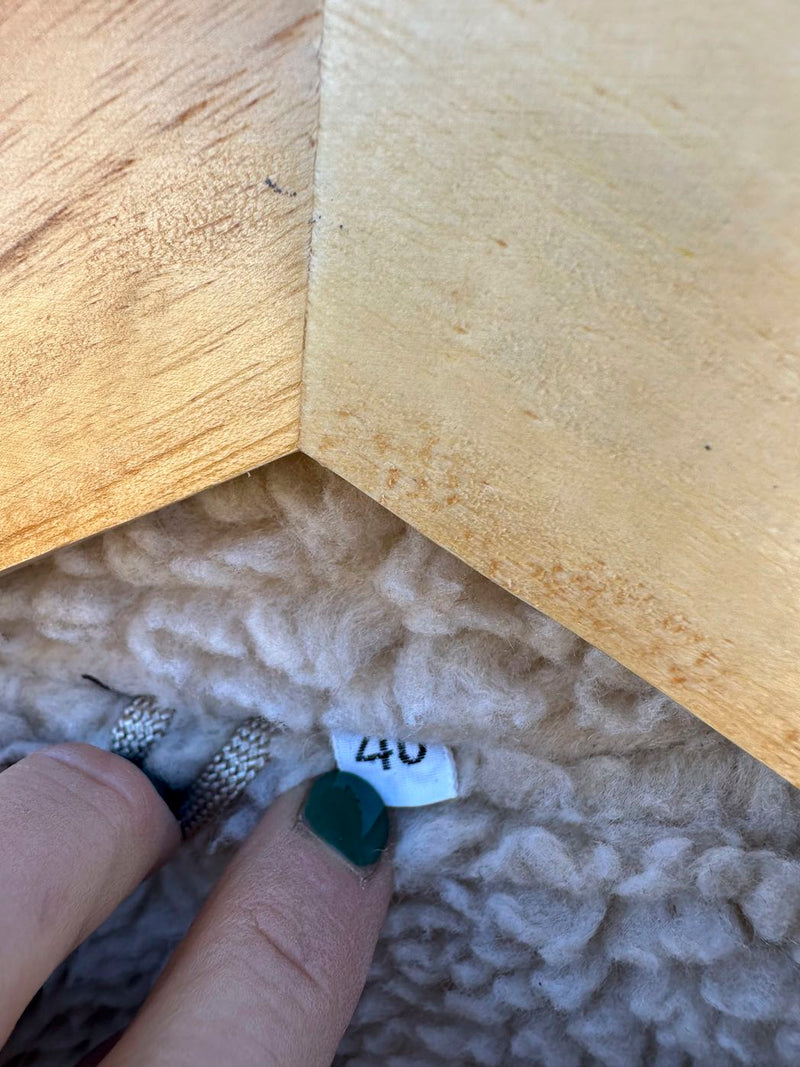 1970's Shanhouse Sherpa Lined Rancher Jacket - as is