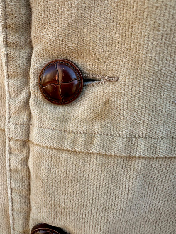 1970's Shanhouse Sherpa Lined Rancher Jacket - as is