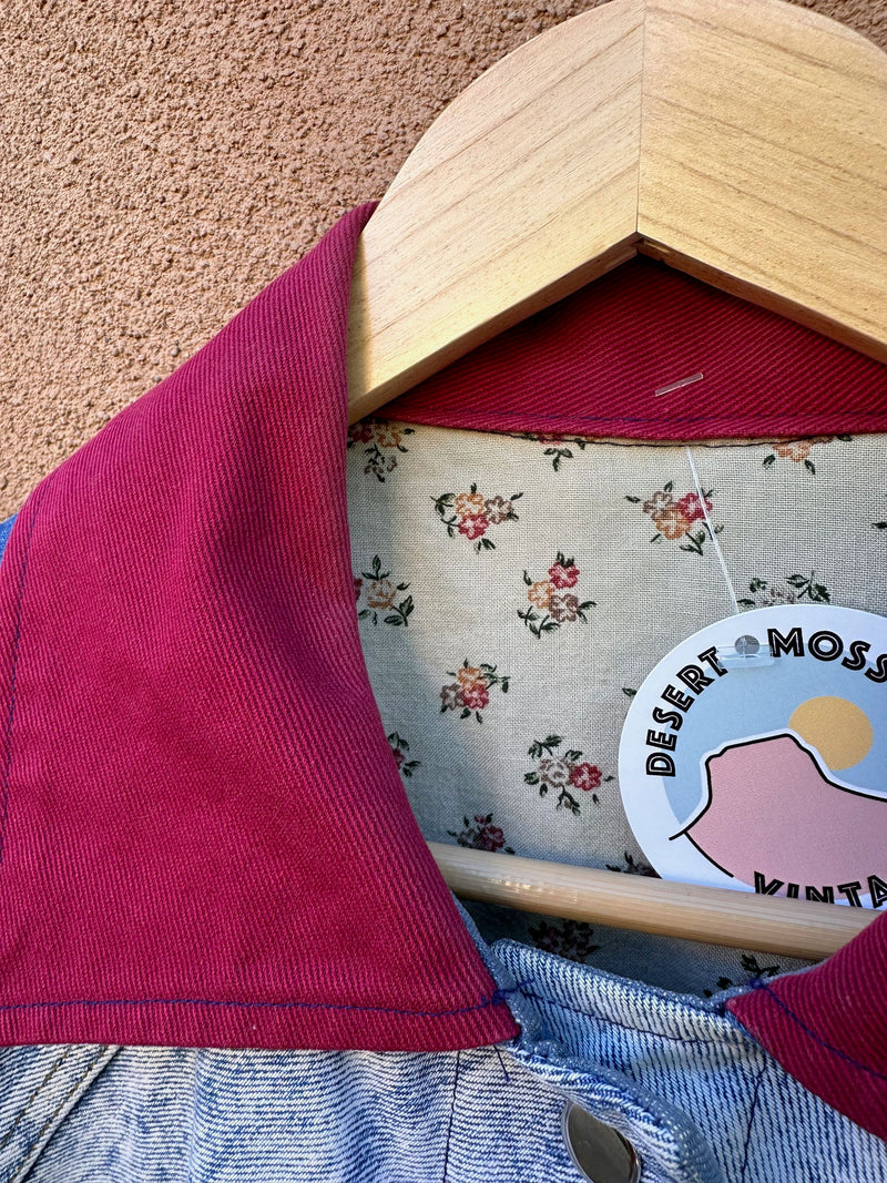 Handmade Patchwork Denim Quilt Jacket