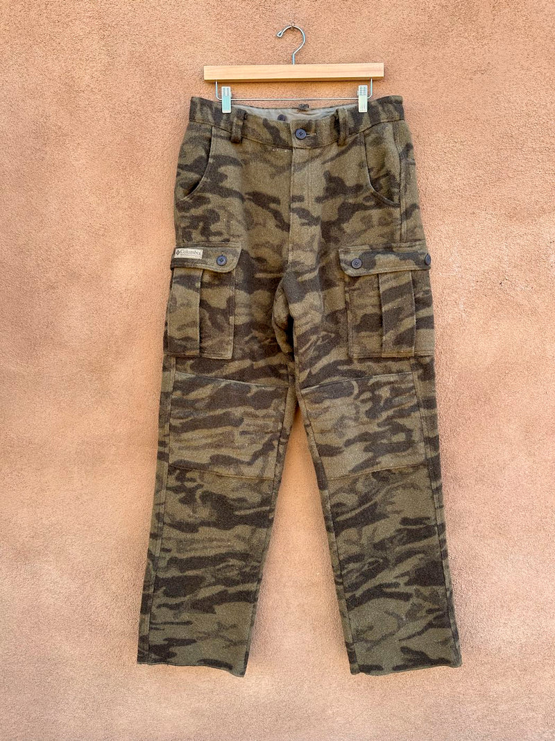 90's Columbia Sportswear Wool Blend Hunting Jacket/Pants - as is (Large/34)