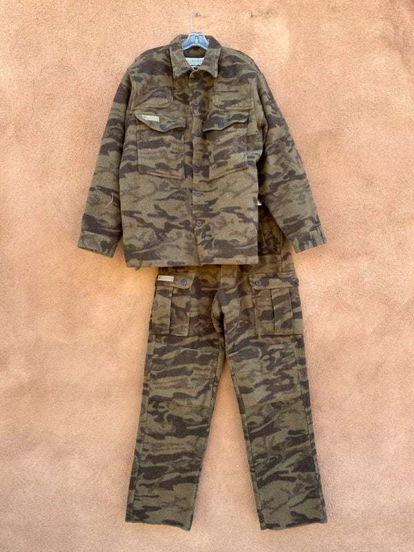 90's Columbia Sportswear Wool Blend Hunting Jacket/Pants - as is (Large/34)