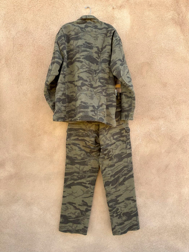 90's Columbia Sportswear Wool Blend Hunting Jacket/Pants - as is (Large/34)