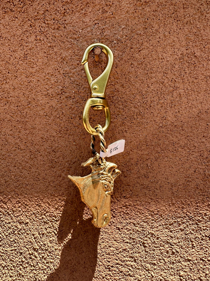 J.C. Ortiz Horse Head Bottle Opener Keychain