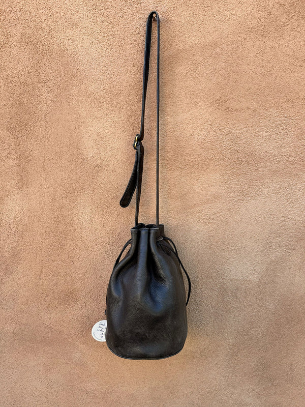 Black Coach Bucket Bag - as is