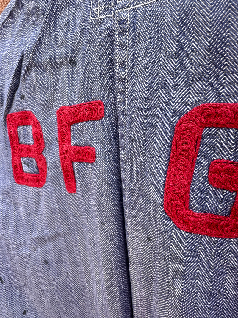 1950's BF Goodrich Tire Plant Sleeveless Jumpsuit
