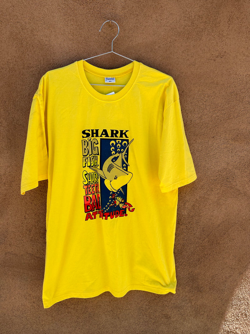 Shark - Big Fish Bad Attitude T-shirt