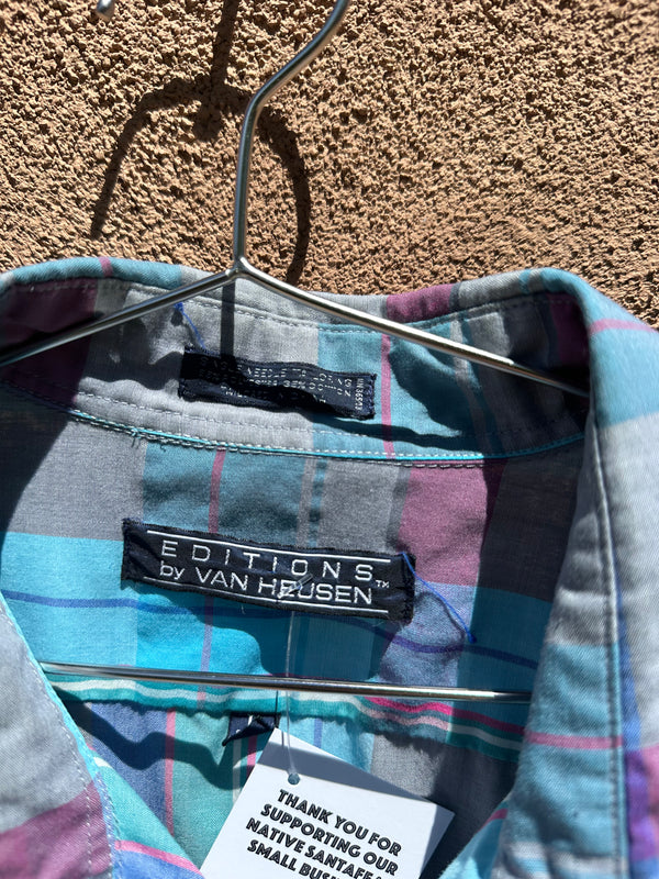 Pastel Van Heusen Short Sleeve Shirt