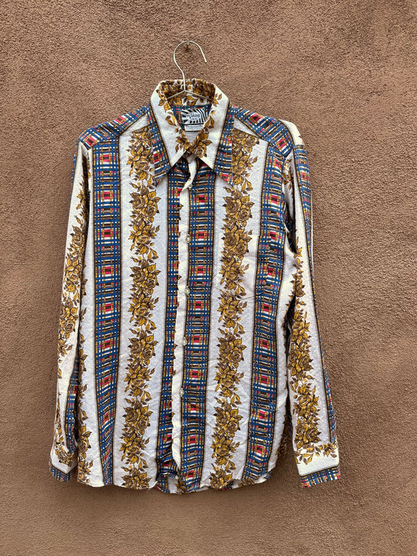 1960's Viking Brand Button Up Shirt