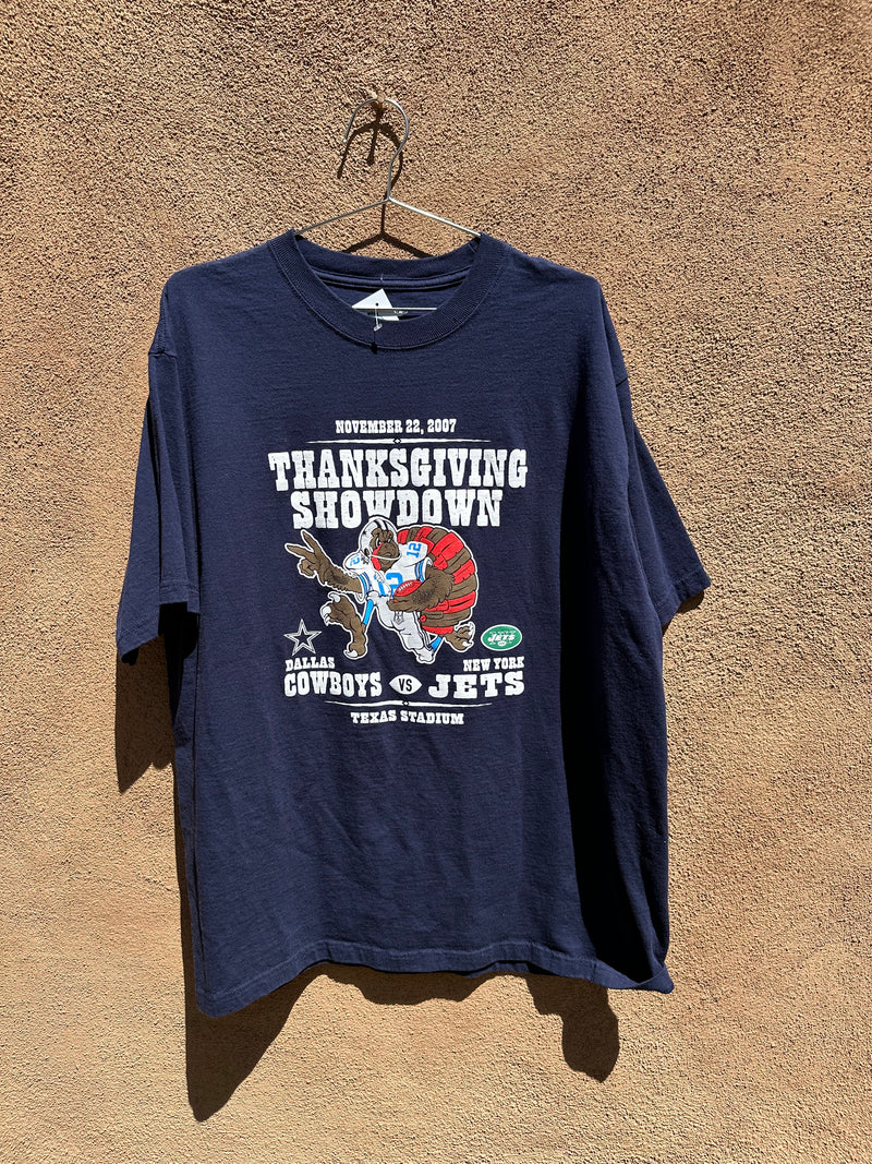 2007 Dallas Cowboys Thanksgiving Showdown T-shirt