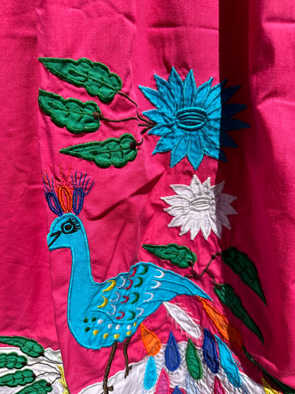 Peacock Mexican Dress