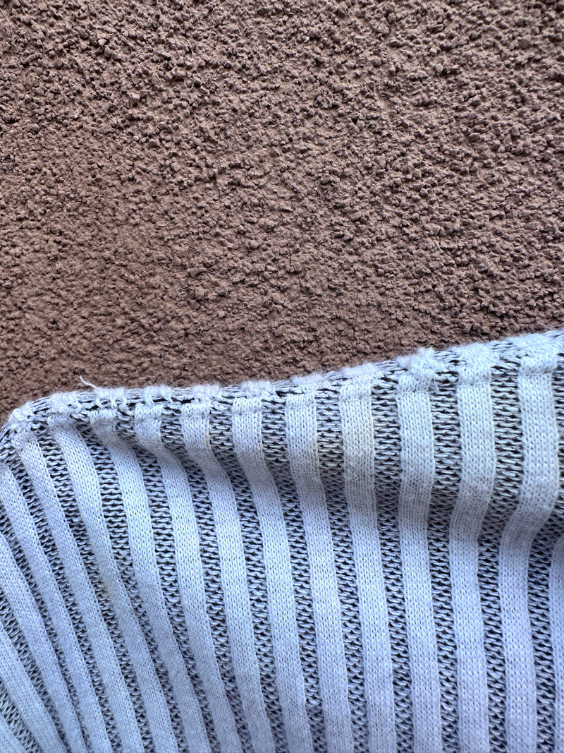 Ron Chereskin Super Rad Ribbed Collared Sweatshirt