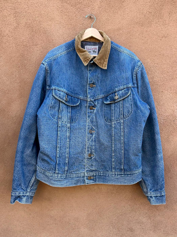 1970's Lee Storm Rider Blanket Lined Denim Trucker Jacket