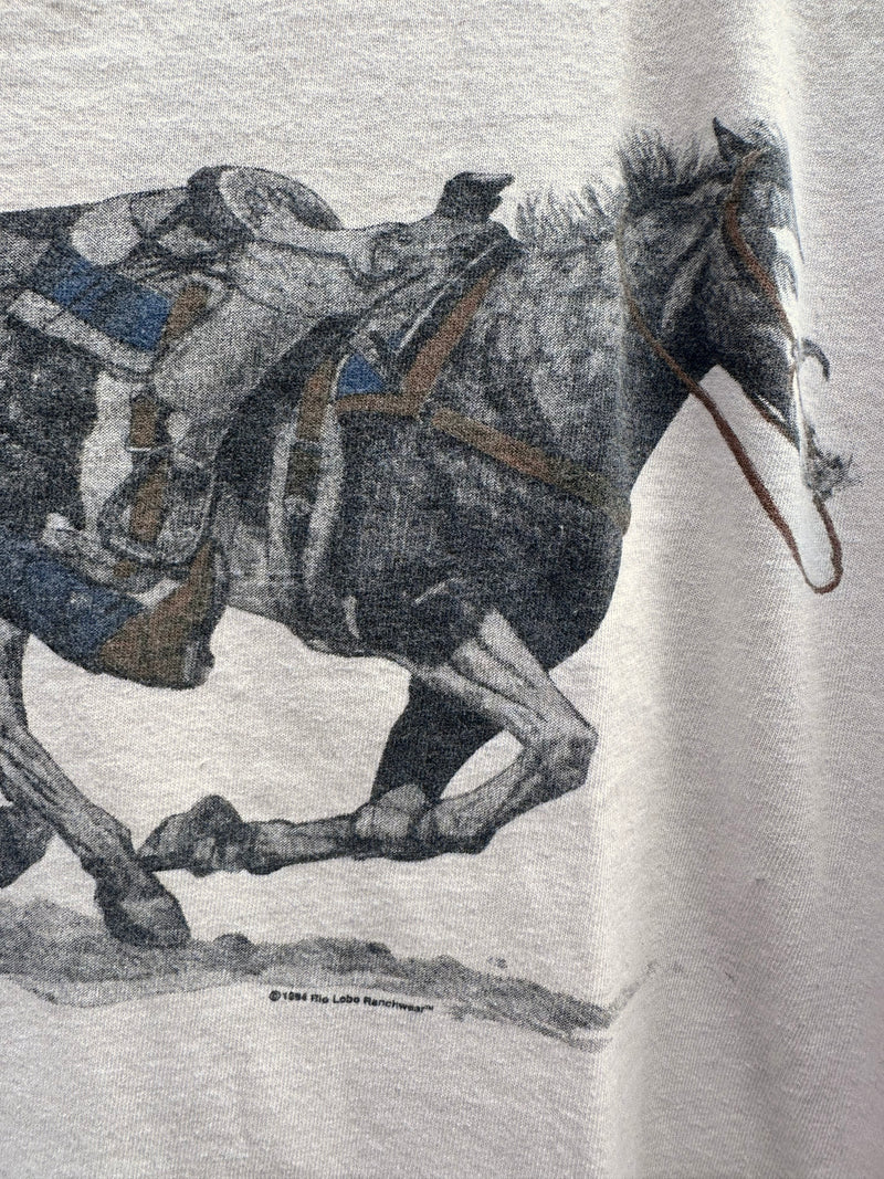 Calf Roping T-shirt by Rio Lobo Ranchwear