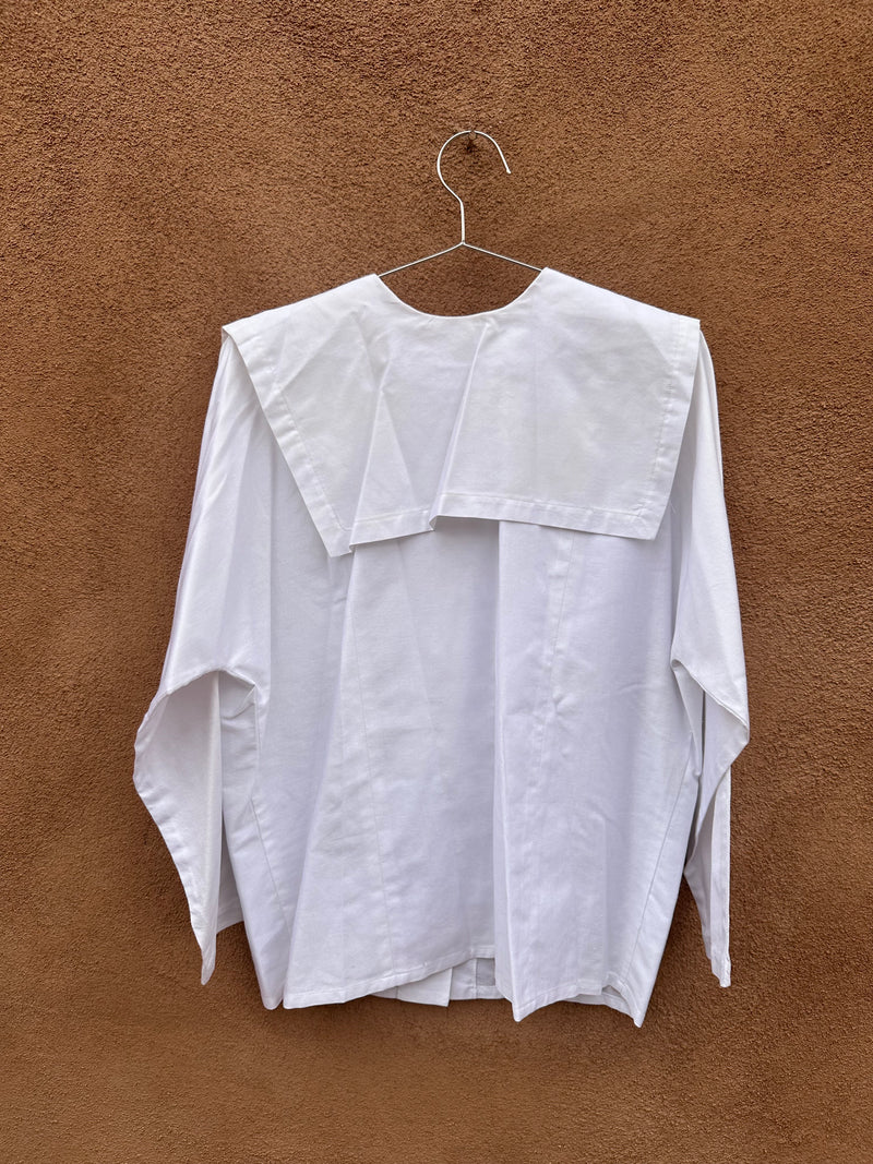 White Blouse - Fashioned by Amparo B. Flournay