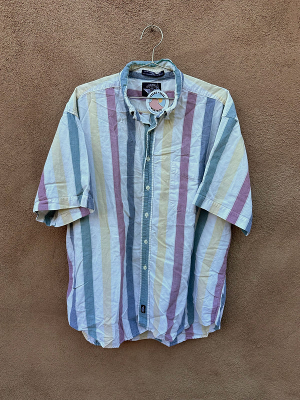 Striped Dockers XL Cotton Shirt - as is