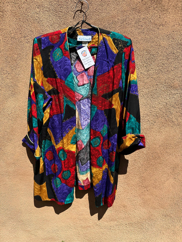 Meryl Fashions Ltd. Colorful Rayon Blouse