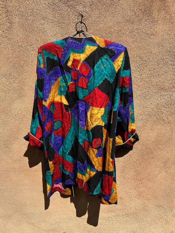 Meryl Fashions Ltd. Colorful Rayon Blouse