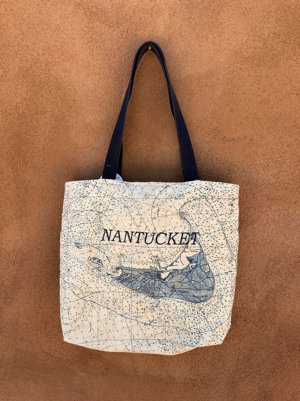 Cotton Nantucket Zip Tote Bag