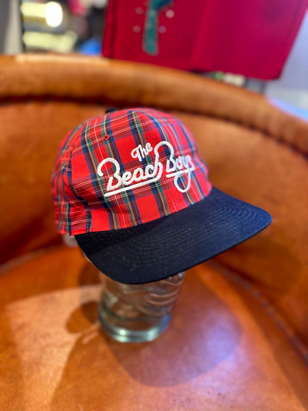 Red Plaid The Beach Boys Dean Witter Cap