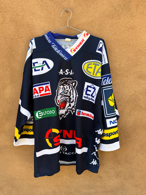 Petr Sachl Liberec Bili Tygri Hockey Sweater