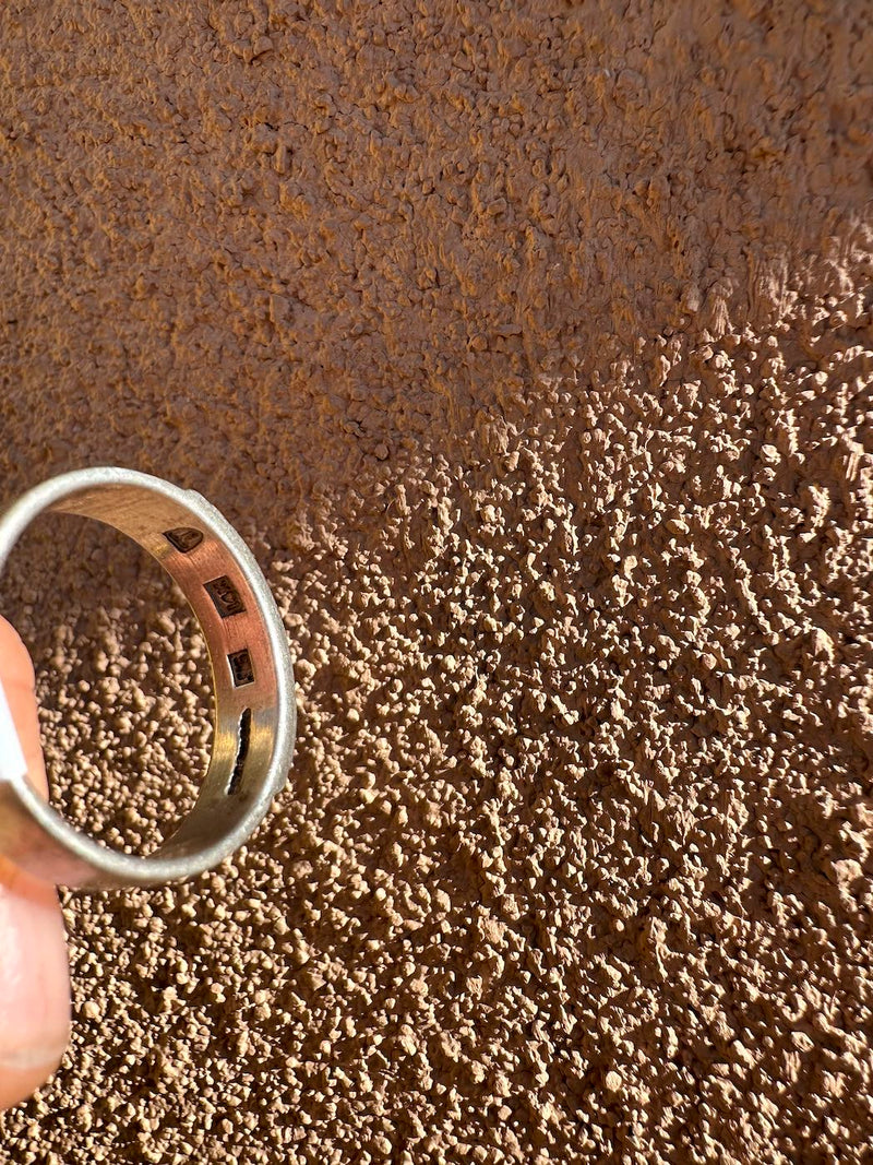 Floyd Namingha Lomakuyvaya Sterling Silver/14K Gold Ring