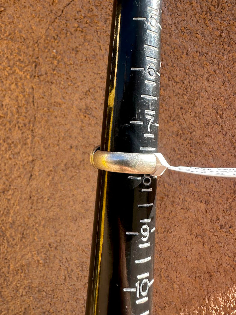 Oval Royston Turquoise and Sterling Silver Ring