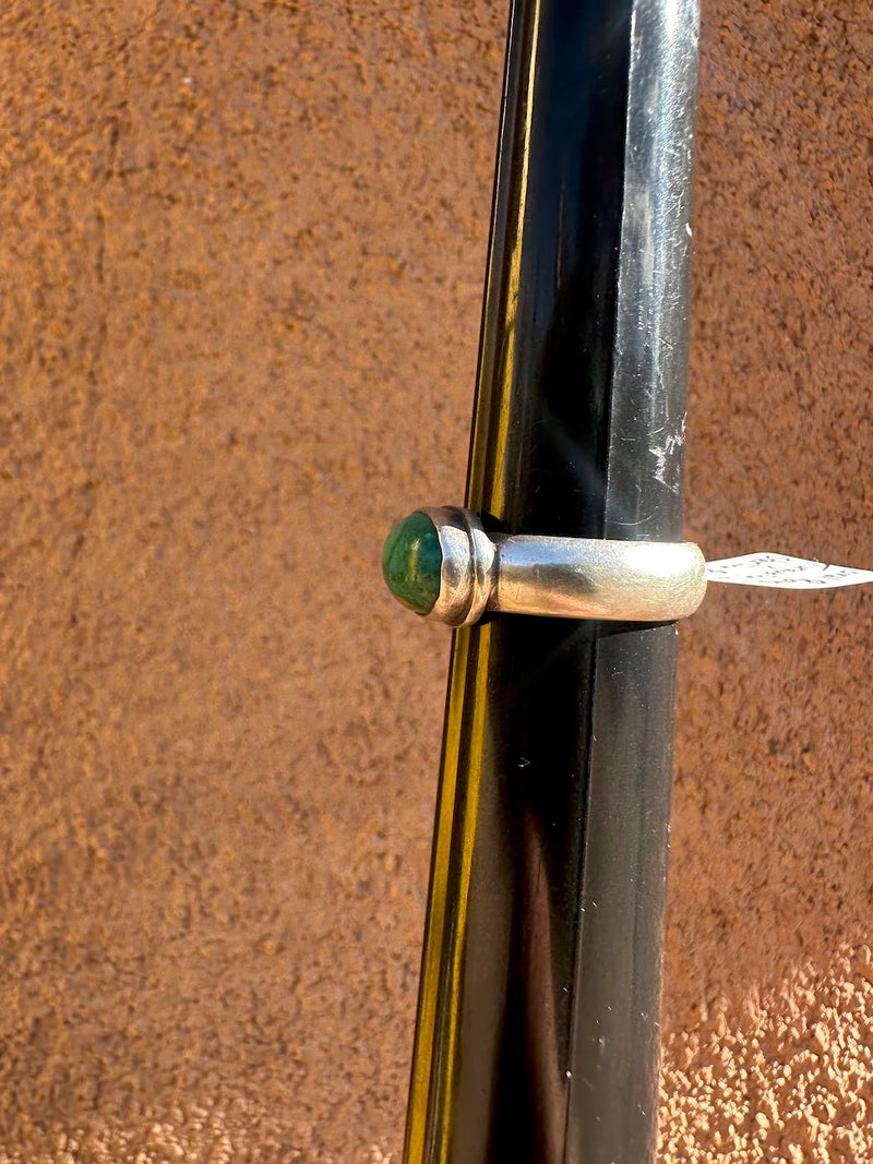 Oval Royston Turquoise and Sterling Silver Ring