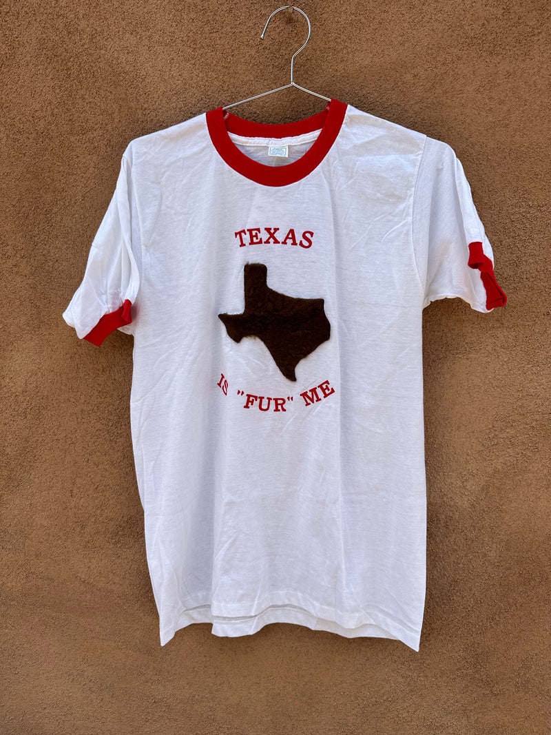 1970's Texas is Fur Me T-shirt - Large