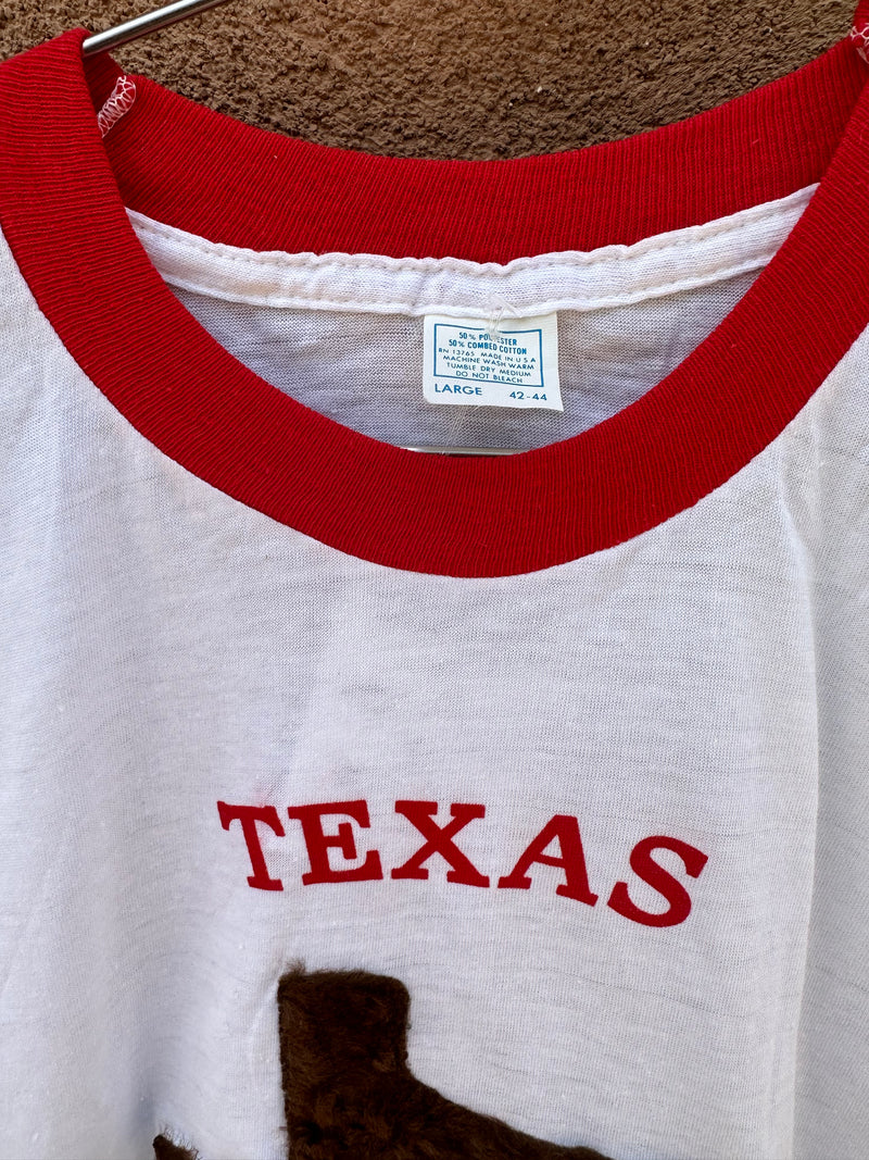 1970's Texas is Fur Me T-shirt - Large