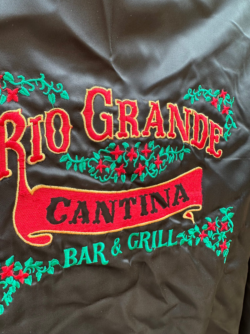 Rio Grande Cantina Satin Jacket - "Stroker L.A. '89"
