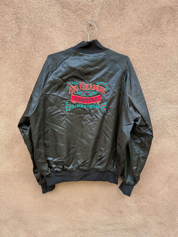 Rio Grande Cantina Satin Jacket - "Stroker L.A. '89"