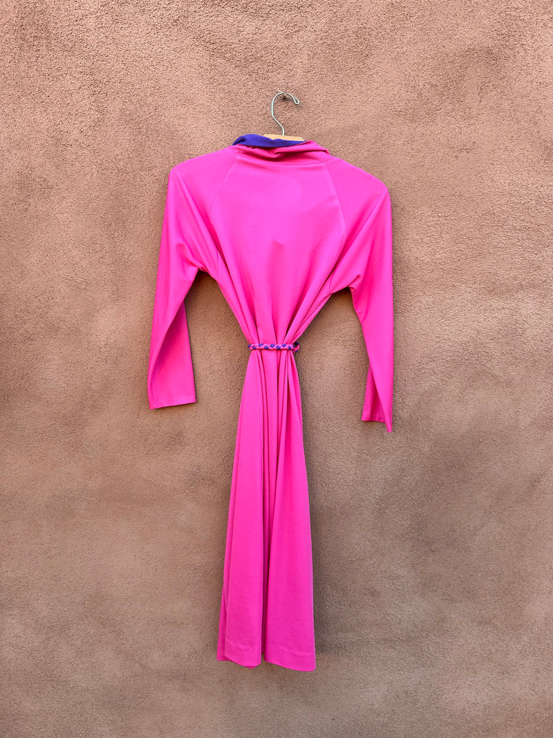 1960's Femme Sistina (Rome) Pink Mod Dress