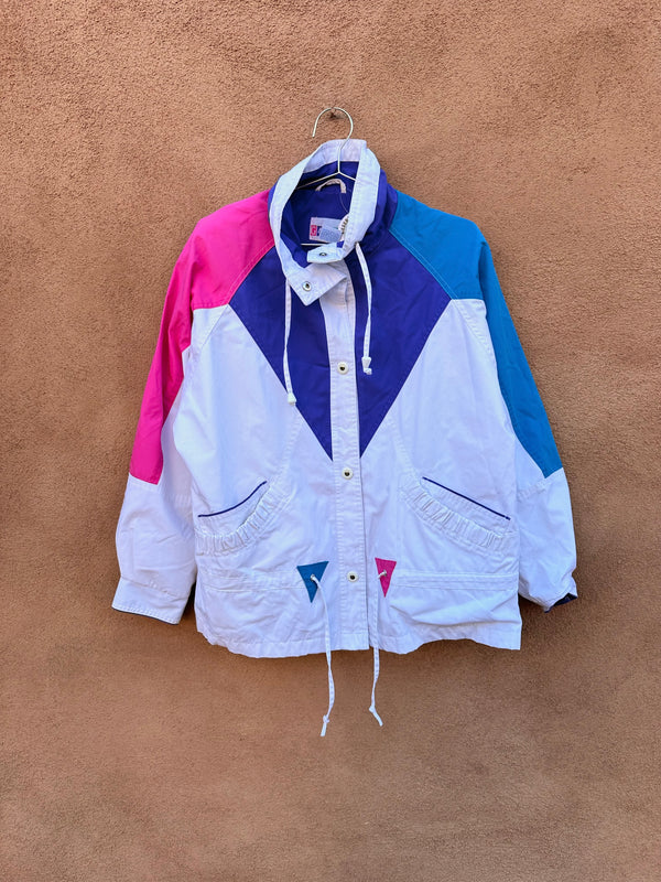 G4000 80's Color Block Jacket