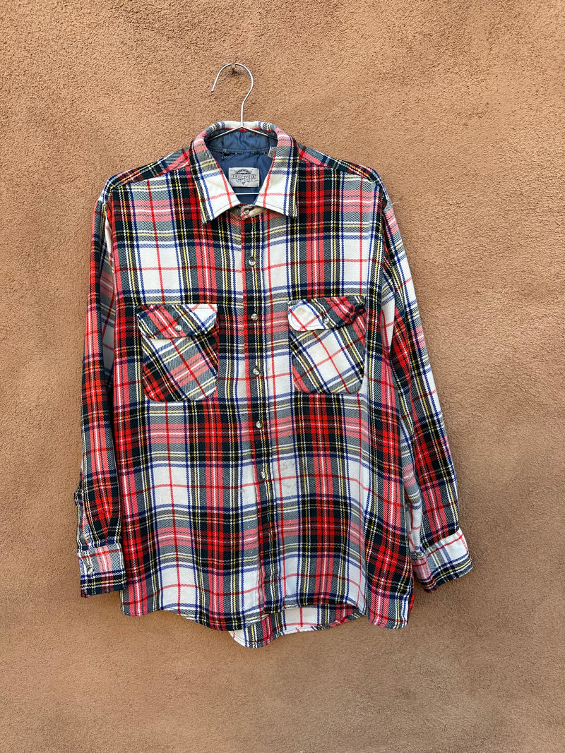 Plaid Fieldmaster Flannel Tall - as is