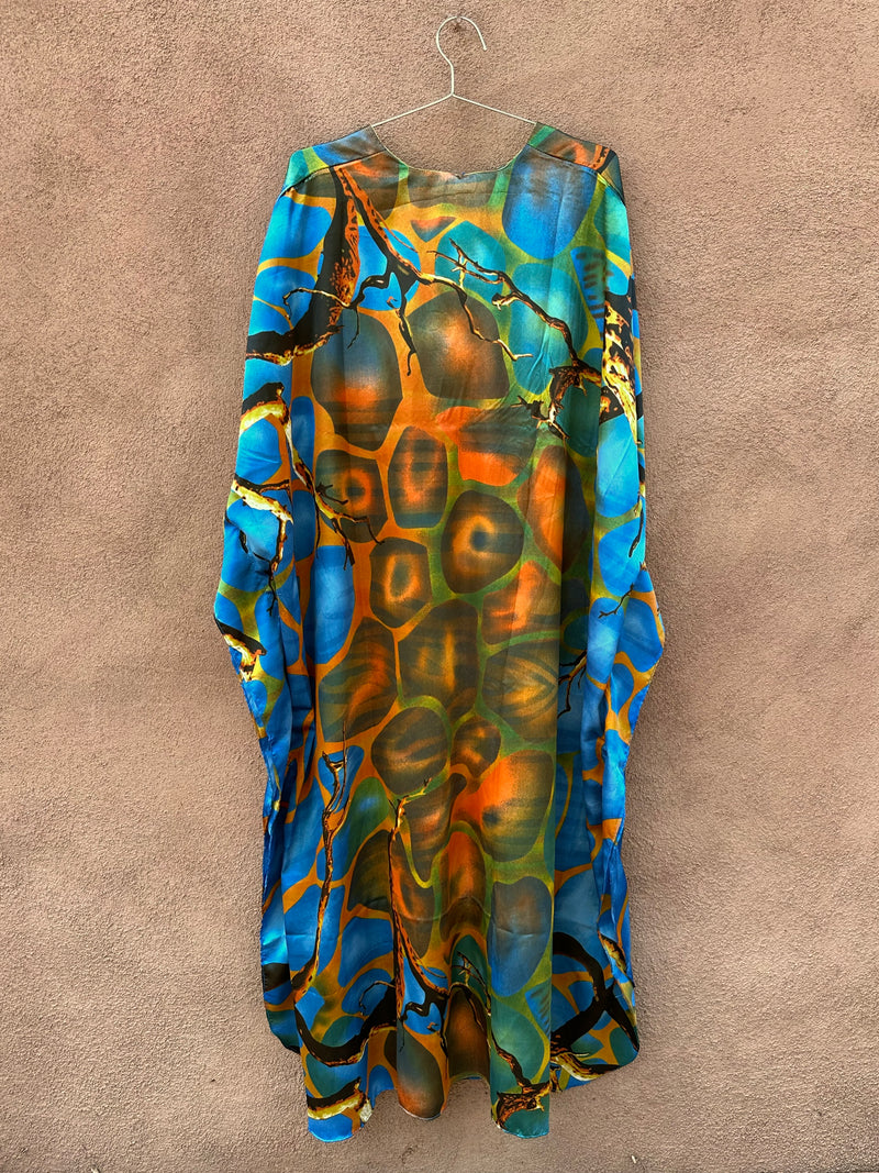 Sante Classics Surrealist Kaftan with Scarf/Belt