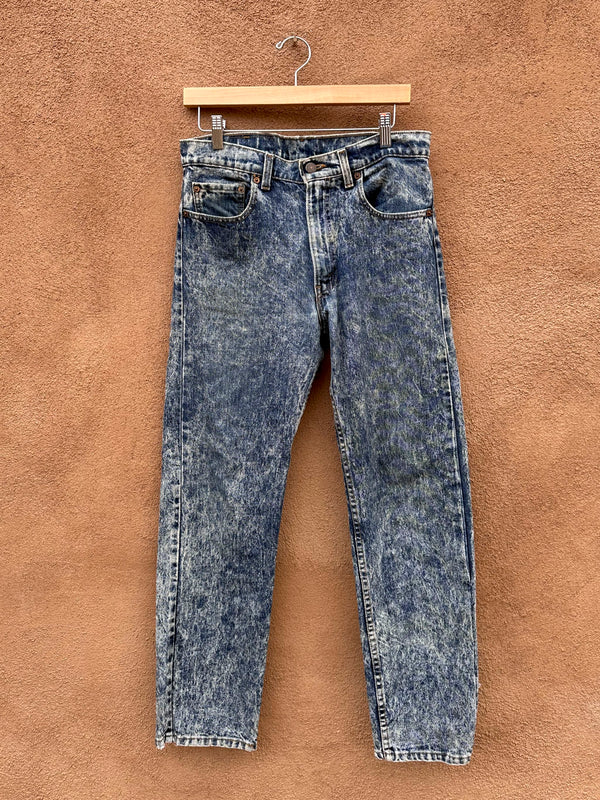 Levi's 505 Acid Wash Jeans Made in USA